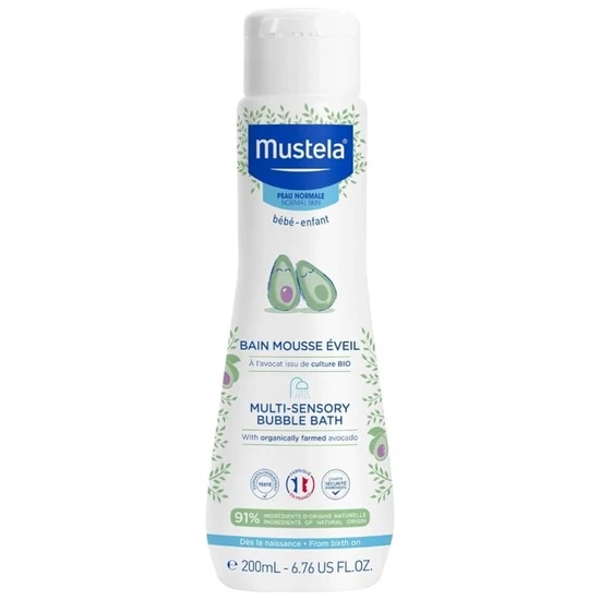 Mustela Multi Sensory Bubble Bath 200ml
