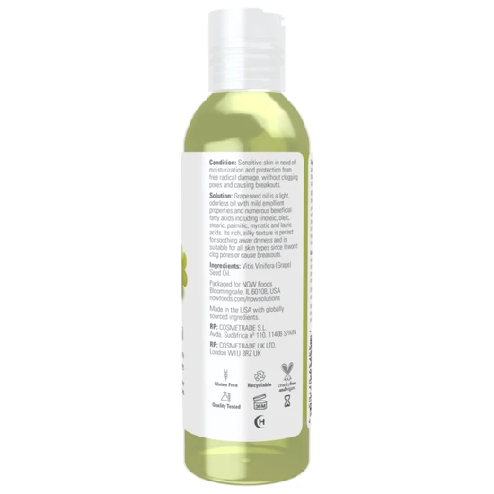 NOW Foods Grapeseed Oil 118ml