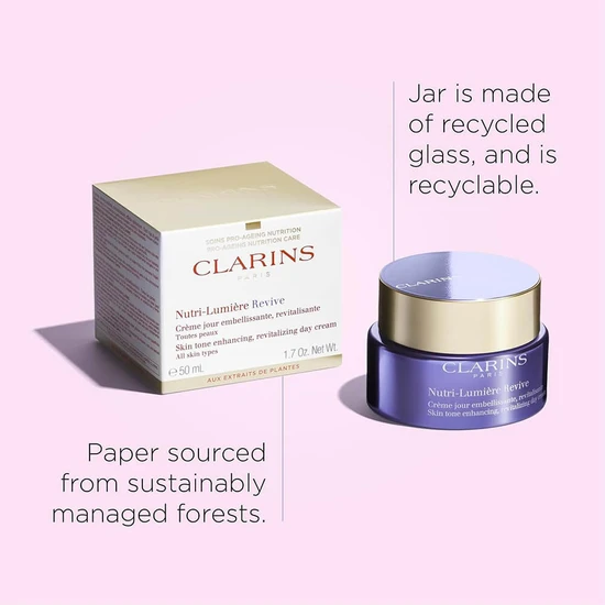 Clarins Nutri-Lumiere Revive Skin Tone Enhancing, Revitalising Day Cream 50ml