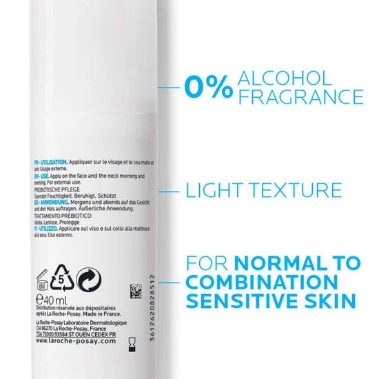 La Roche-Posay Toleriane Sensitive Fluid Moisturiser 40ml