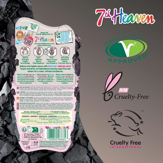 Montagne Jeunesse Charcoal Pore Refine Peel Off Mask 10ml