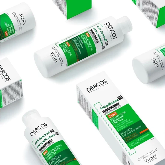 Vichy Dercos Anti-Dandruff DS 2-in-1 Dermatological Conditioning Shampoo 200ml