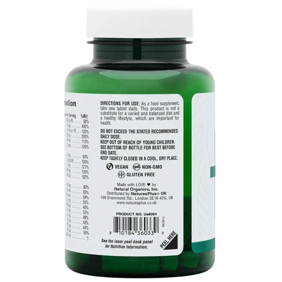 Nature's Plus NaturesPlus BioAdvanced His Teen Multi Tablets 30 Tablets