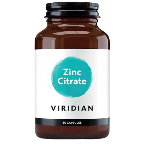 Viridian Zinc Citrate Capsules 30 Capsules