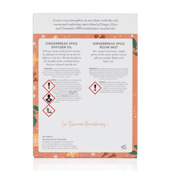 Tisserand Aromatherapy Gingerbread Spice Duo Collection
