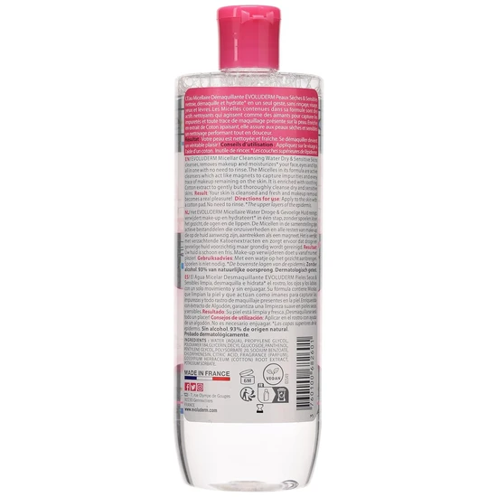 Evoluderm Sensitive Skin Micellar Cleansing Water 100ml