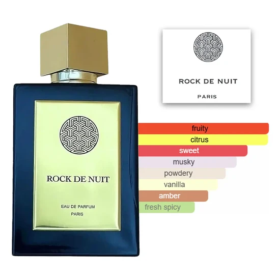 Page Parfums Paris Rock De Nuit Gold Eau De Parfum 100ml