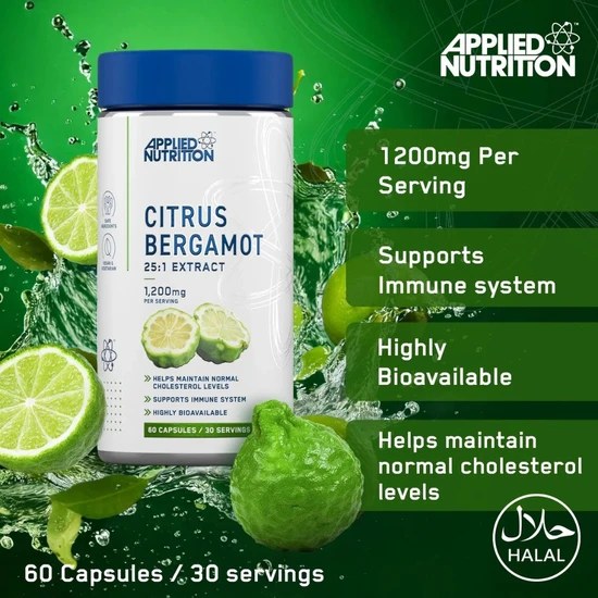 Applied Nutrition Citrus Bergamot Capsules 60 Capsules