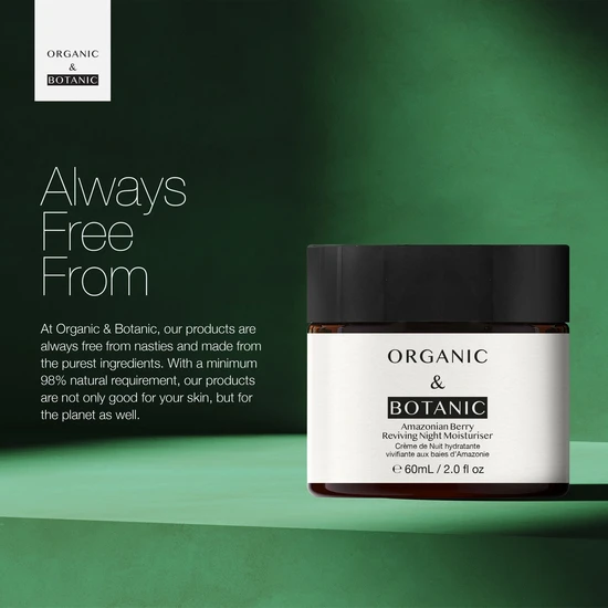 Organic & Botanic Amazonian Berry Night Moisturiser 60ml