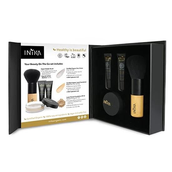 Inika Beauty On The Go Kit Dark