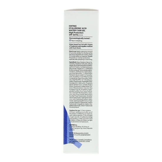 Isntree Hyaluronic Acid Watery Sun Gel SPF 50+ 50ml
