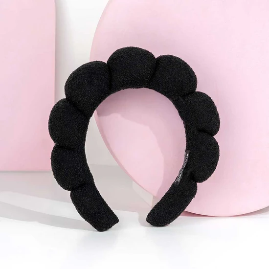 Brushworks Cloud Headband Black