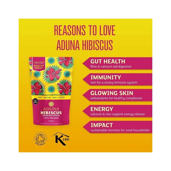 Aduna Hibiscus Superfood Powder 275g