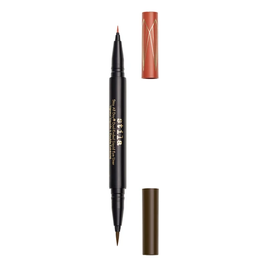 Stila Stay All Day Dual-Ended Liquid Eyeliner Amber/Dark Brown