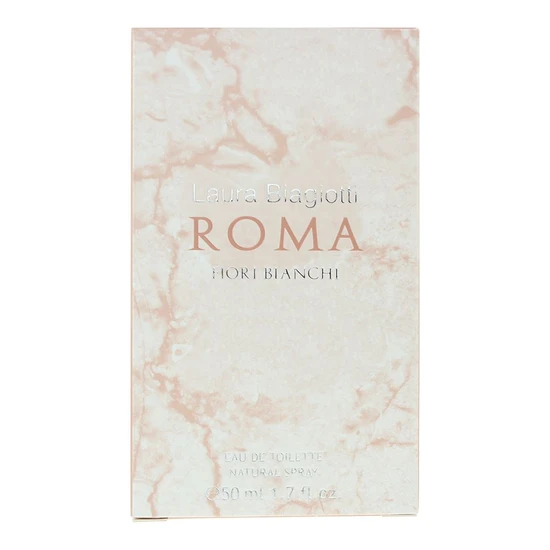 Laura Biagiotti Roma Fiori Bianchi Eau De Toilette 50ml