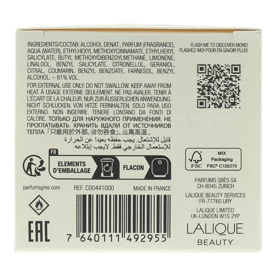 Gres Cabotine Gold Eau De Toilette 100ml