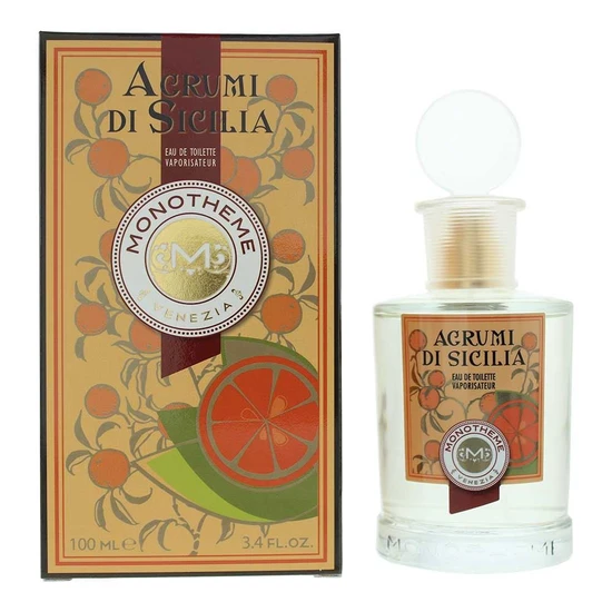 Monotheme Agrumi Amari Di Sicilia Eau De Toilette 100ml
