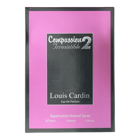 Louis Cardin Compassion 2 Irresistible Eau De Parfum 90ml