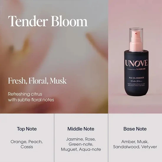 UNOVE Silk Oil Essence Tender Bloom