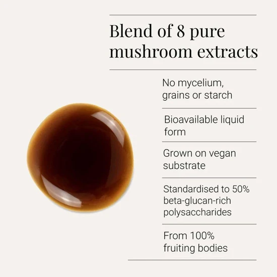 KIKI Health Organic Multi-Mushroom Extract Tincture 50ml