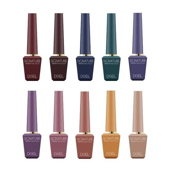 DGel Signature Colour Gel Urban Night Collection Set (10 Colours)