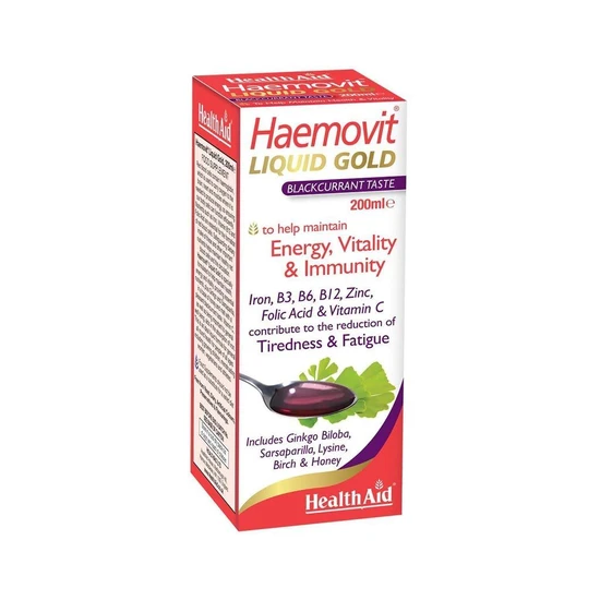 Health Aid HaemoVit Liquid Gold 200ml