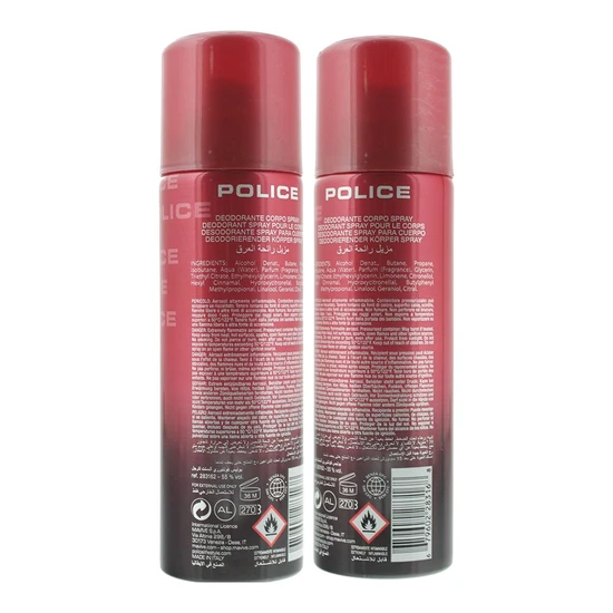 Police Instinct Deodorant Spray 200ml