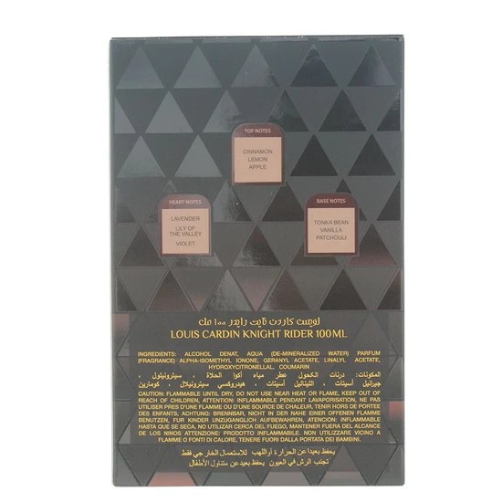 Louis Cardin Knight Rider 1982 Pour Homme Eau De Parfum 100ml