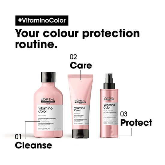 L'Oréal Professionnel Vitamino Colour Shampoo & Conditioner Duo 300ml Shampoo and 200ml Conditioner