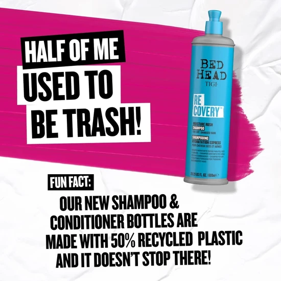 TIGI Bed Head Recovery Moisture Rush Shampoo 600ml