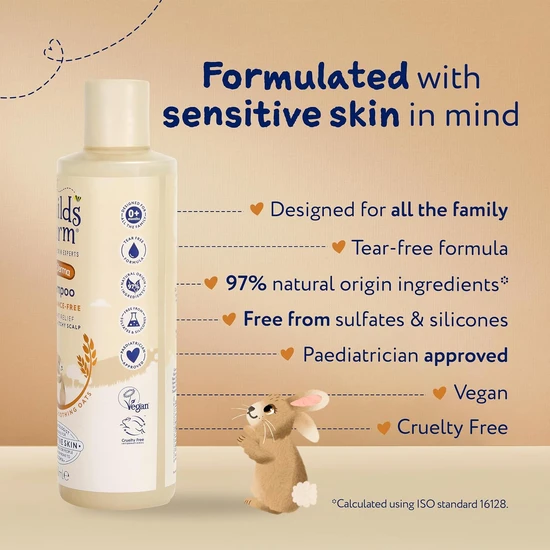 Childs Farm Oat Derma Hair Shampoo 250ml