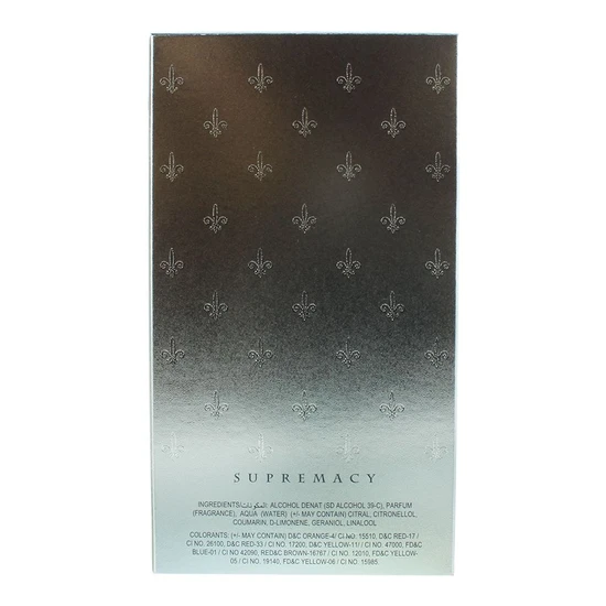 Afnan Supremacy Silver Pour Homme Eau De Parfum 100ml