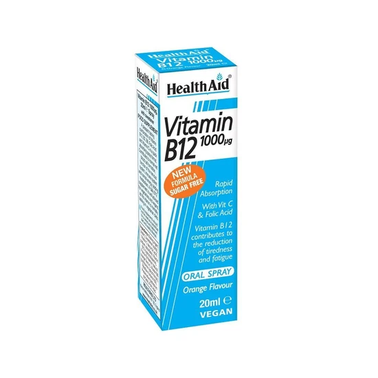 Health Aid Vitamin B12 1000ug Spray 20ml