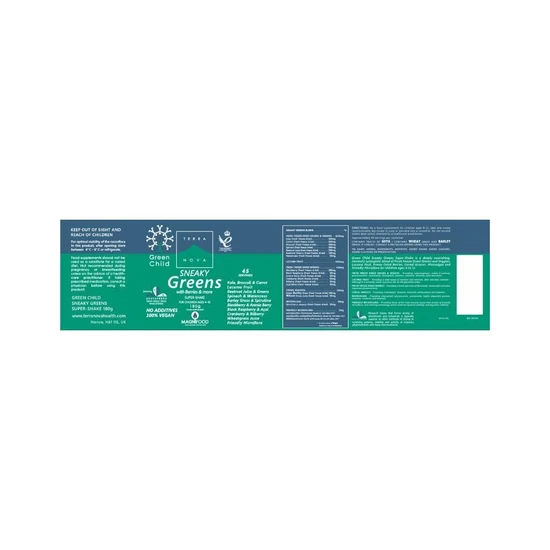 Terranova Green Child Sneaky Greens Super Shake Powder 180g