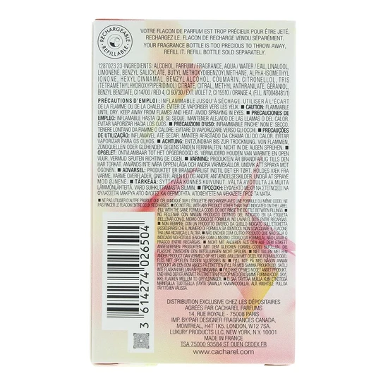 Cacharel Ella Ella Eau De Parfum 50ml