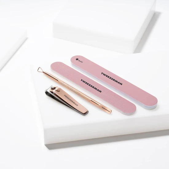 Tweezerman Rose Gold Manicure Set