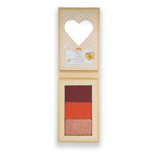 Glisten Cosmetics Orange Blossom Palette Strawberry Shortcake