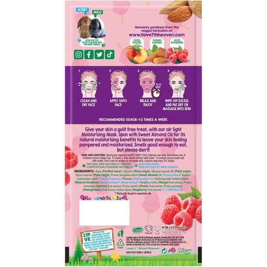 Montagne Jeunesse Cotton Candy Light Moisturising Mask 10ml