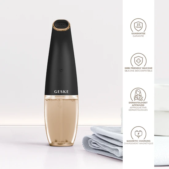 GESKE Aqua Steam Face Cleanser 8 In 1 Gray