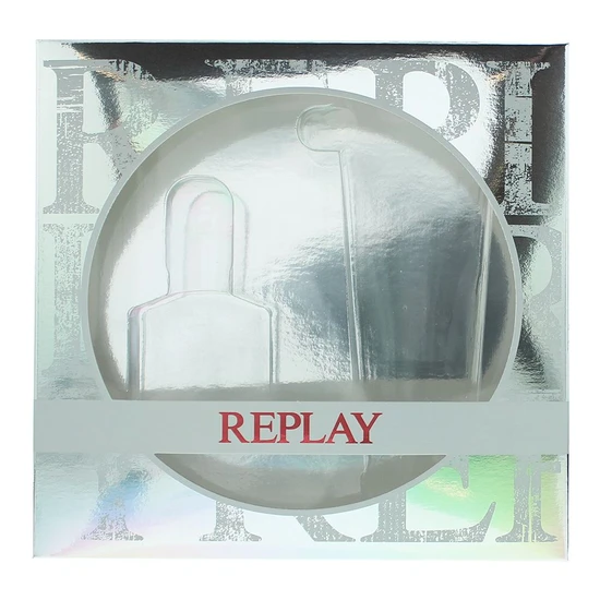 Replay Essential For Him Gift Set 30ml Eau De Toilette + 100ml Shower Gel