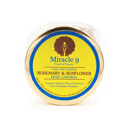 Miracle 9 Rosemary & Sunflower Edge Control 62.4g