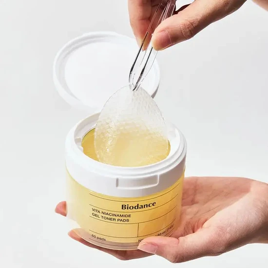 Biodance Vita Niacinamide Gel Toner Pads 60 Pads