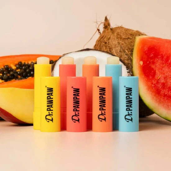 Dr. PAWPAW Flavoured Lip Balm Multipack 4 x 4g