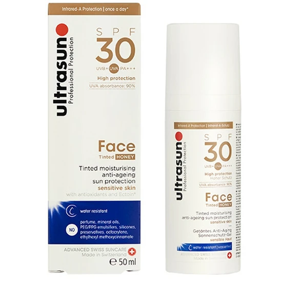 Ultrasun Tinted Face Anti-Ageing Formula SPF 30 Honey