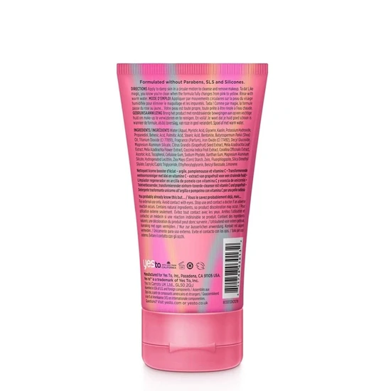 Yes To Grapefruit Vitamin C Glow Boosting Unicorn Transforming Clay Cleanser 113g