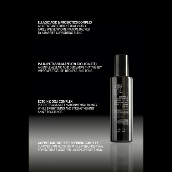 Allies of Skin Founder's Essence 56 Ellagic & P.A.D. Light Reflecting Fluid