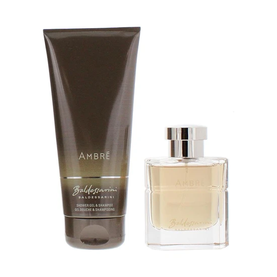 Baldessarini Ambre Eau De Toilette Gift Set 50ml & 200ml Shower Gel