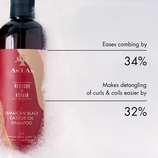 As I Am Jamaican Black Castor Oil Shampoo 355ml