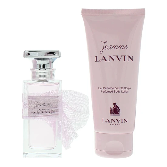 Lanvin Jeanne Eau De Parfum 50ml + Body Lotion 100ml Gift Set 50ml