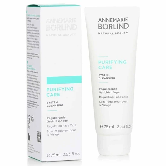 Annemarie Borlind Purifying Care System Cleansing Regulating Face Care For Oily Or Acne-Prone Skin 75ml